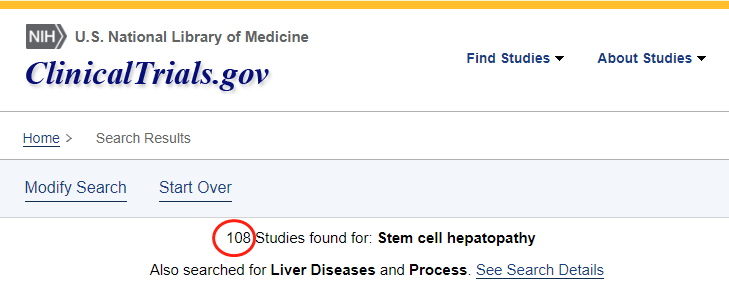 干細(xì)胞治療肝病的臨床試驗數(shù)量 干細(xì)胞治療肝病的臨床試驗數(shù)量