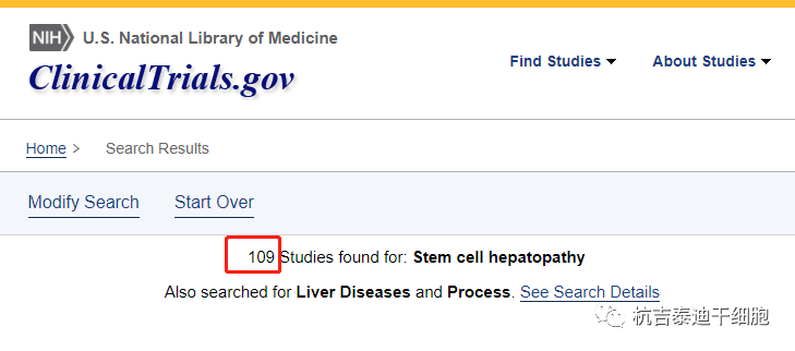 目前已經(jīng)有109項關于干細胞治療慢性肝病的臨床研究 目前已經(jīng)有109項關于干細胞治療慢性肝病的臨床研究
