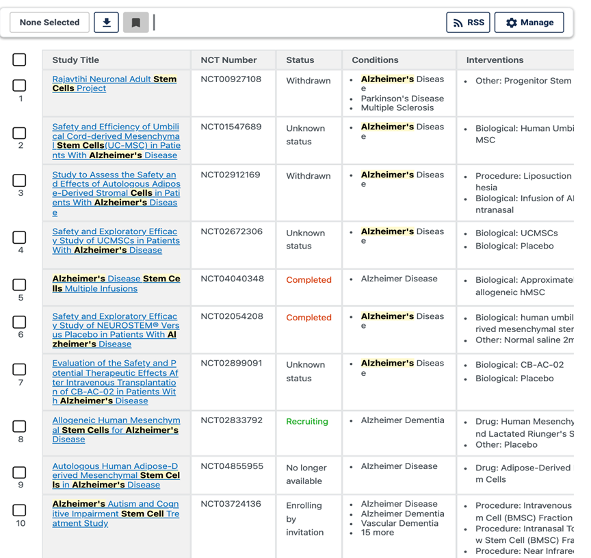 美國國立衛(wèi)生研究院的最大臨床試驗(yàn)注冊(cè)庫中已有多項(xiàng)針臨床注冊(cè)。