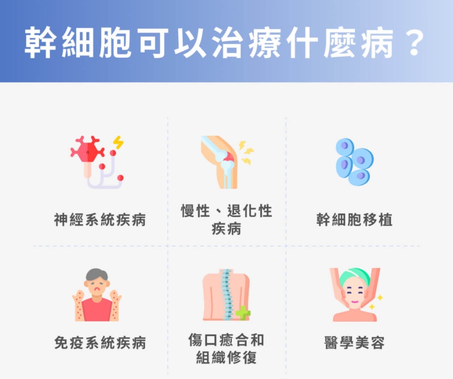 何謂干細胞治療？干細胞可以治療什么病？