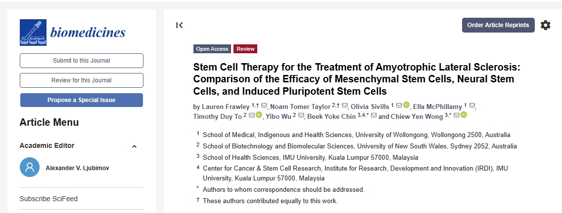 干細胞療法治療肌萎縮側索硬化癥：間充質干細胞、神經干細胞和誘導性多能干細胞的療效比較