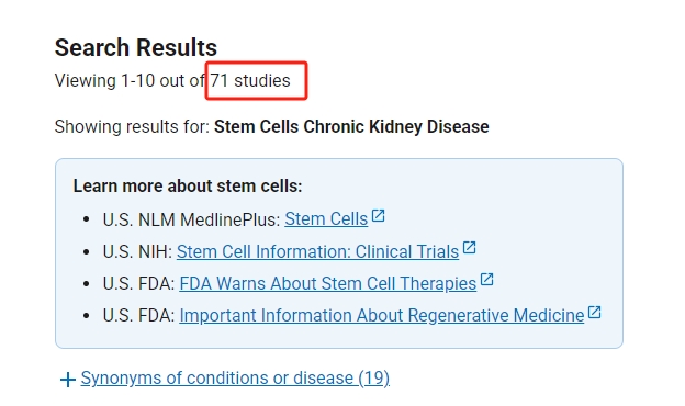 干細胞治療慢性腎病的臨床研究進展 干細胞治療慢性腎病的臨床研究進展